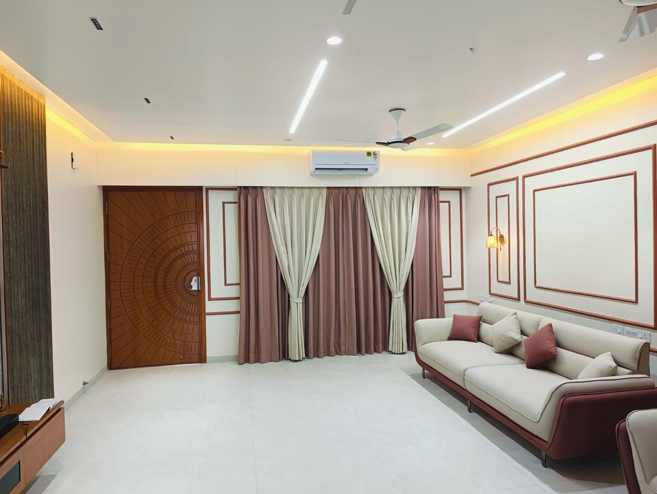 Curtain Designing Installation